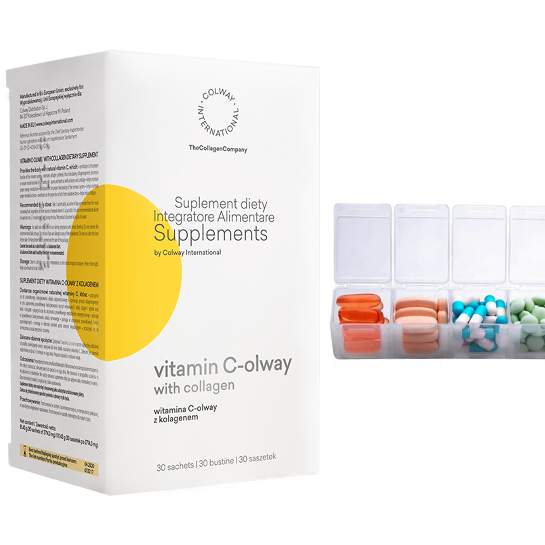 Witamina C z kolagenem 30 saszetek
