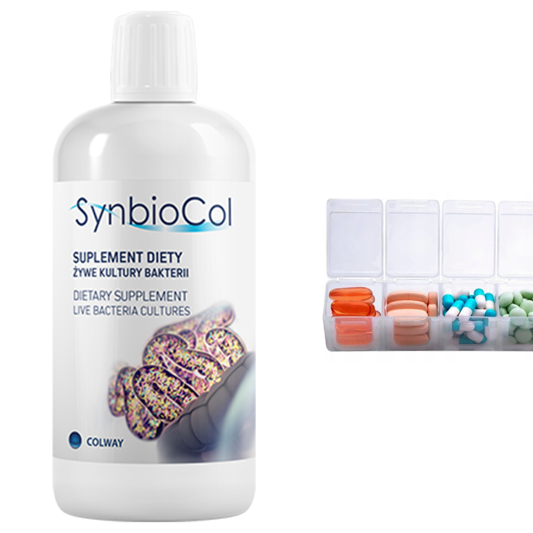 Suplement na jelita SynbioCol 500 ml.