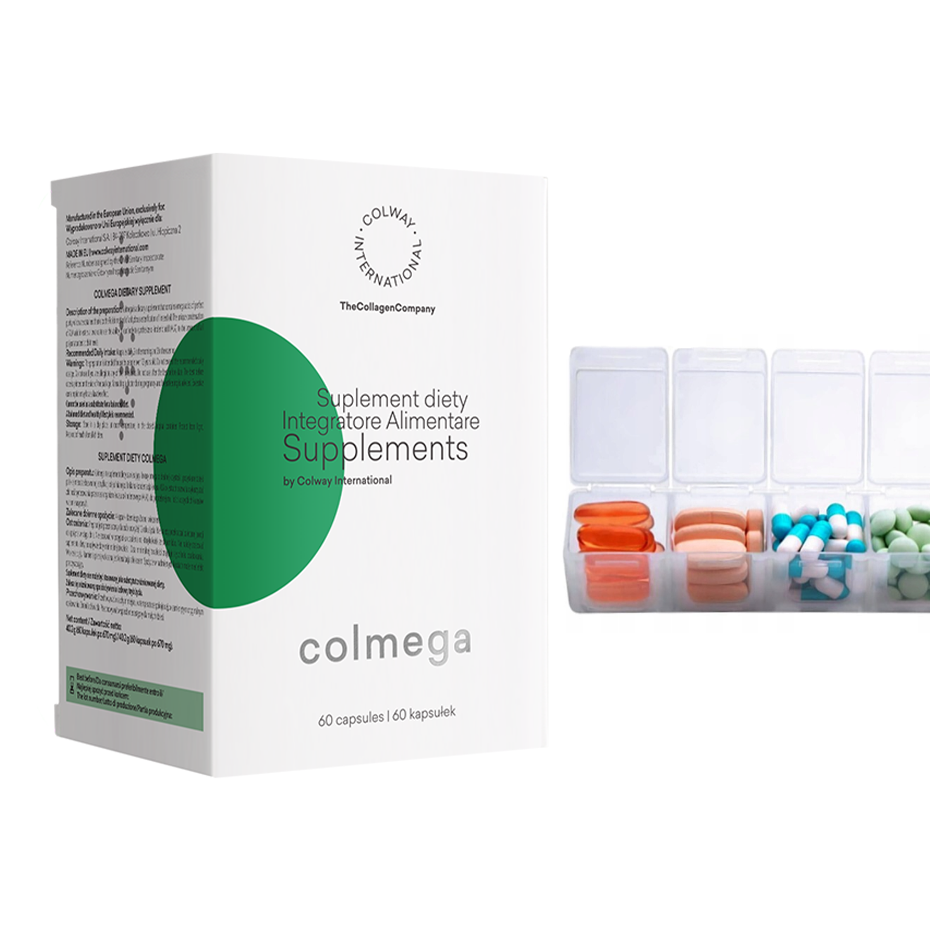 Kwasy omega Colmega 60 kap.